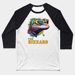 Lizard The Rizzard with Rizz Baseball T-Shirt